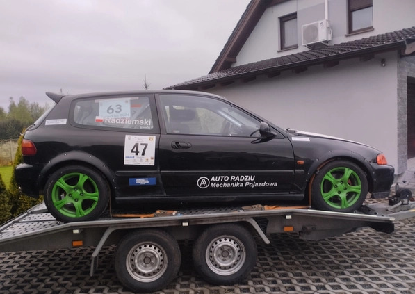 Honda Civic cena 29000 przebieg: 280, rok produkcji 1992 z Zbąszynek małe 106
